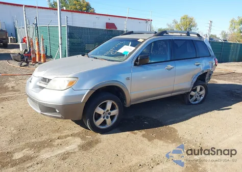 2005 Mitsubishi Outlander Xls из США, поврежденный, VIN JA4LX41F65U030729